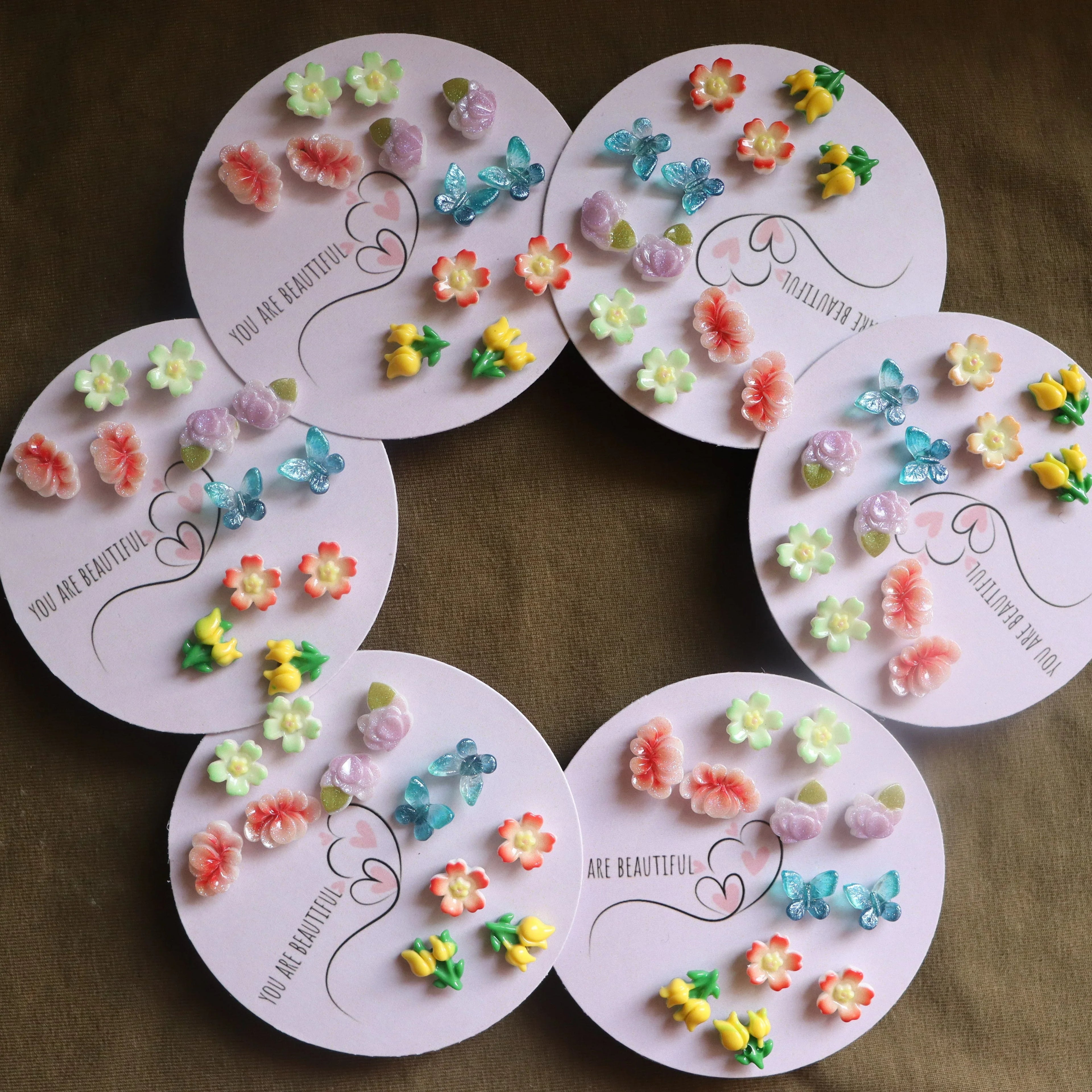 Combo Stud Earrings - Areumi