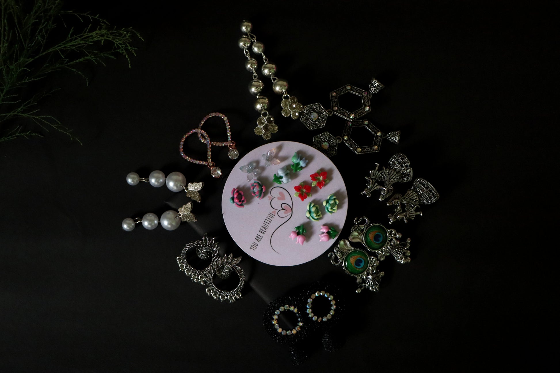 The Ultimate 8 - in - 1 Earring “combo earrings online” ✨ - Areumi