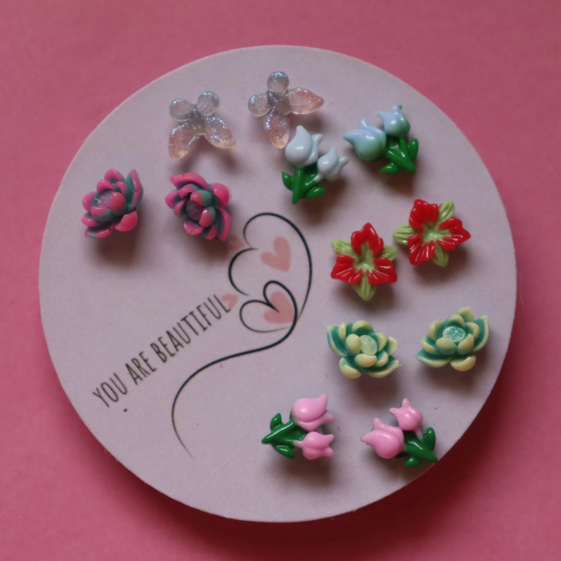Blooming Card combo | 6 Pairs Combo Set - Areumi