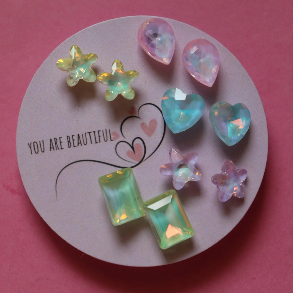Crystal Candy Combo Card Set | 6 Pairs Combo Set - Areumi