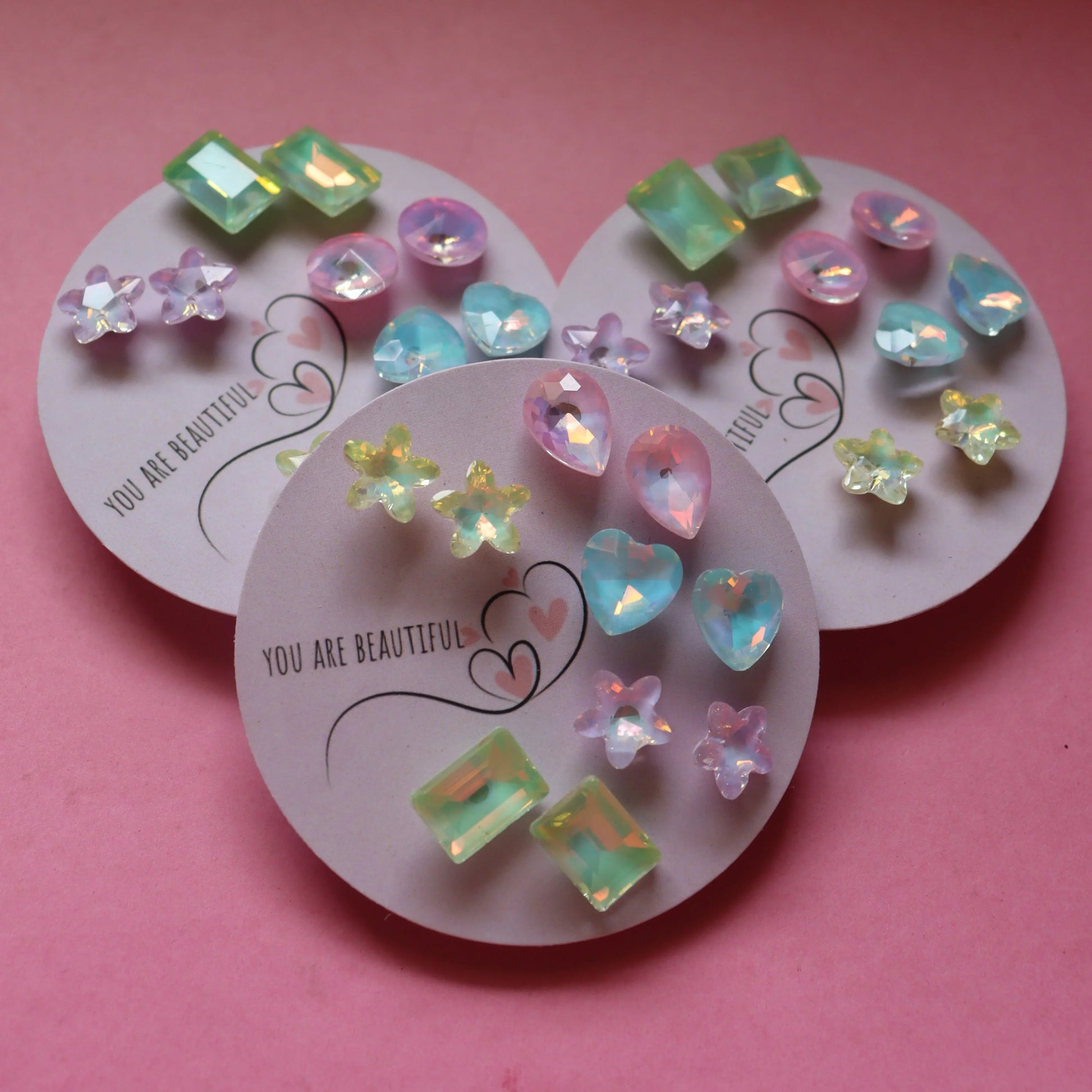 Crystal Candy Combo Card Set | 6 Pairs Combo Set - Areumi