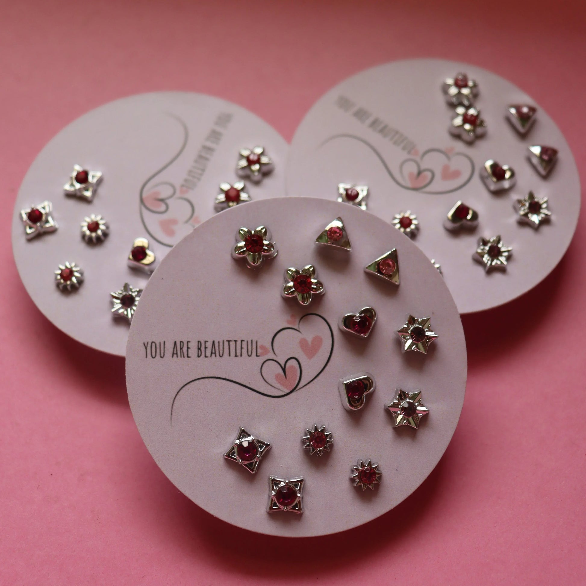 Radiant Hearts & Stars Combo Set 6 Pairs Combo Set - Areumi