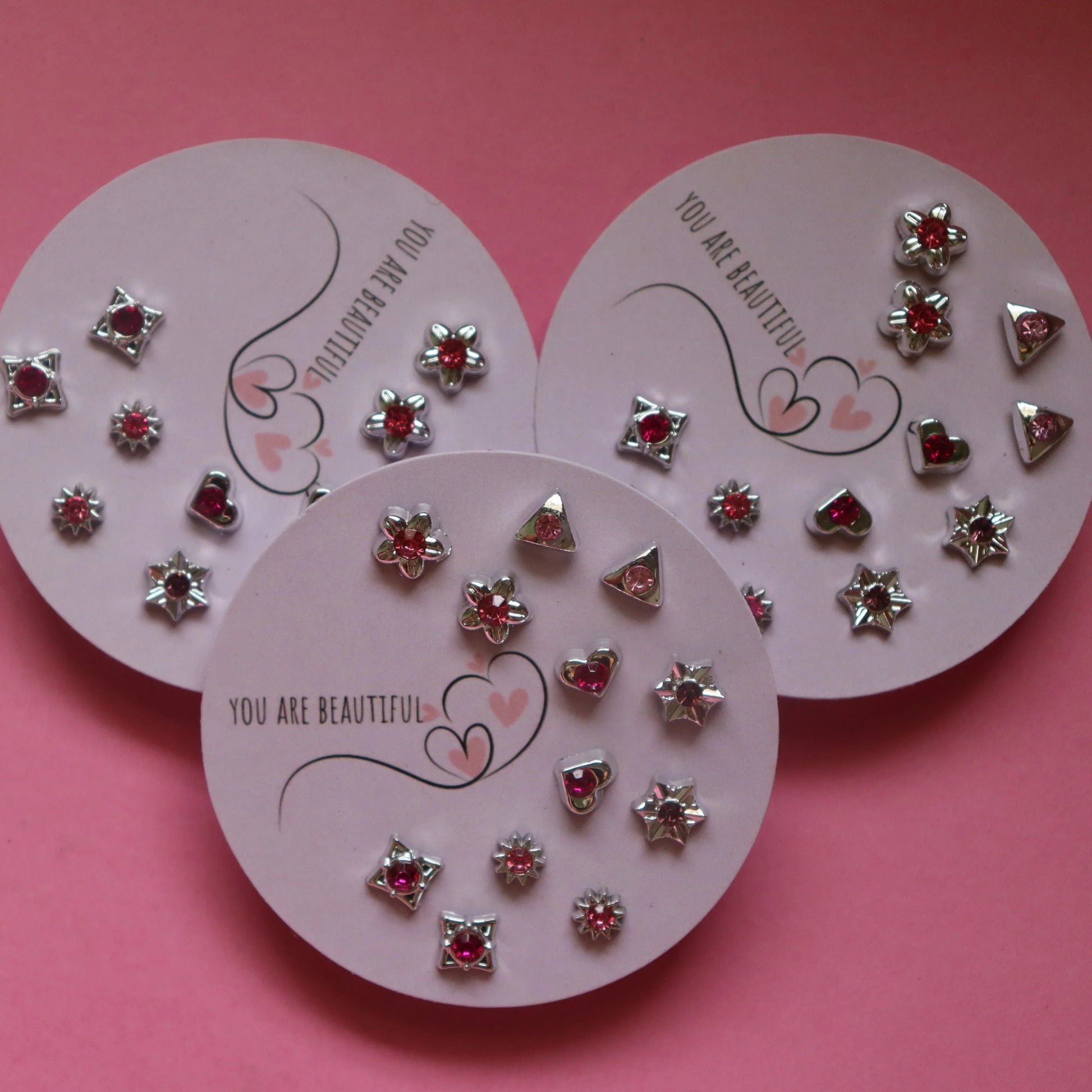 Radiant Hearts & Stars Combo Set 6 Pairs Combo Set - Areumi