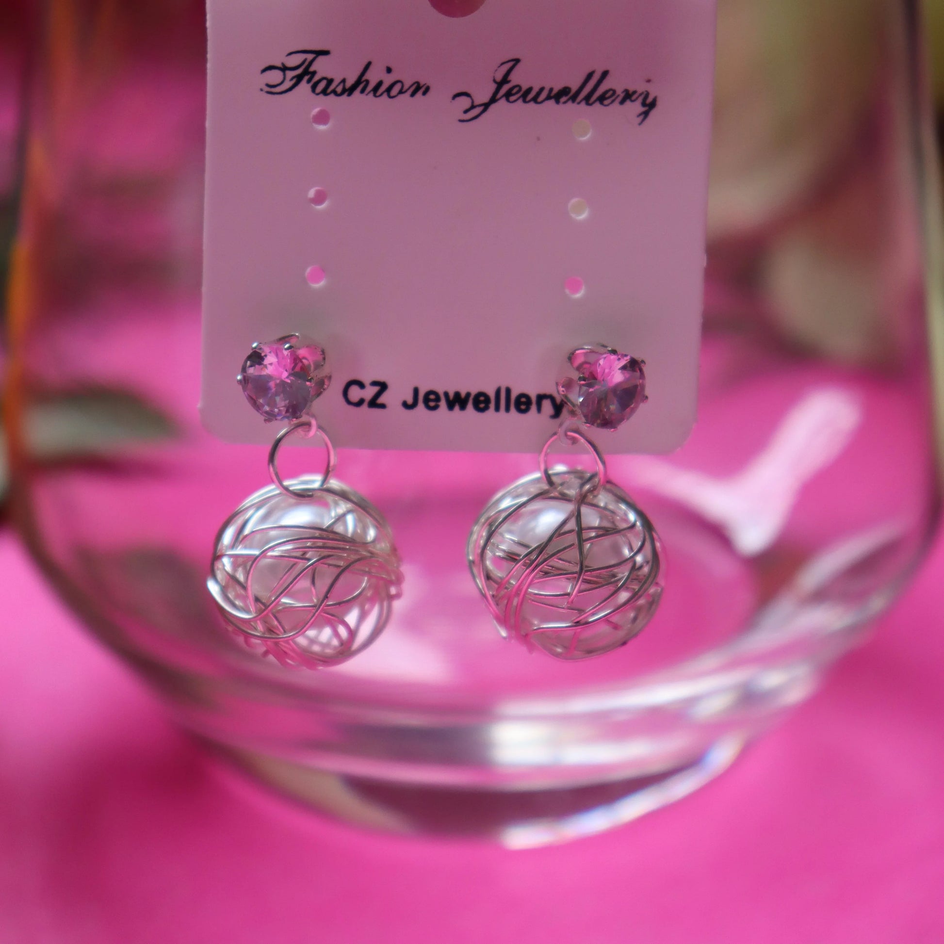 Luna Nest Drop Earrings - Areumi