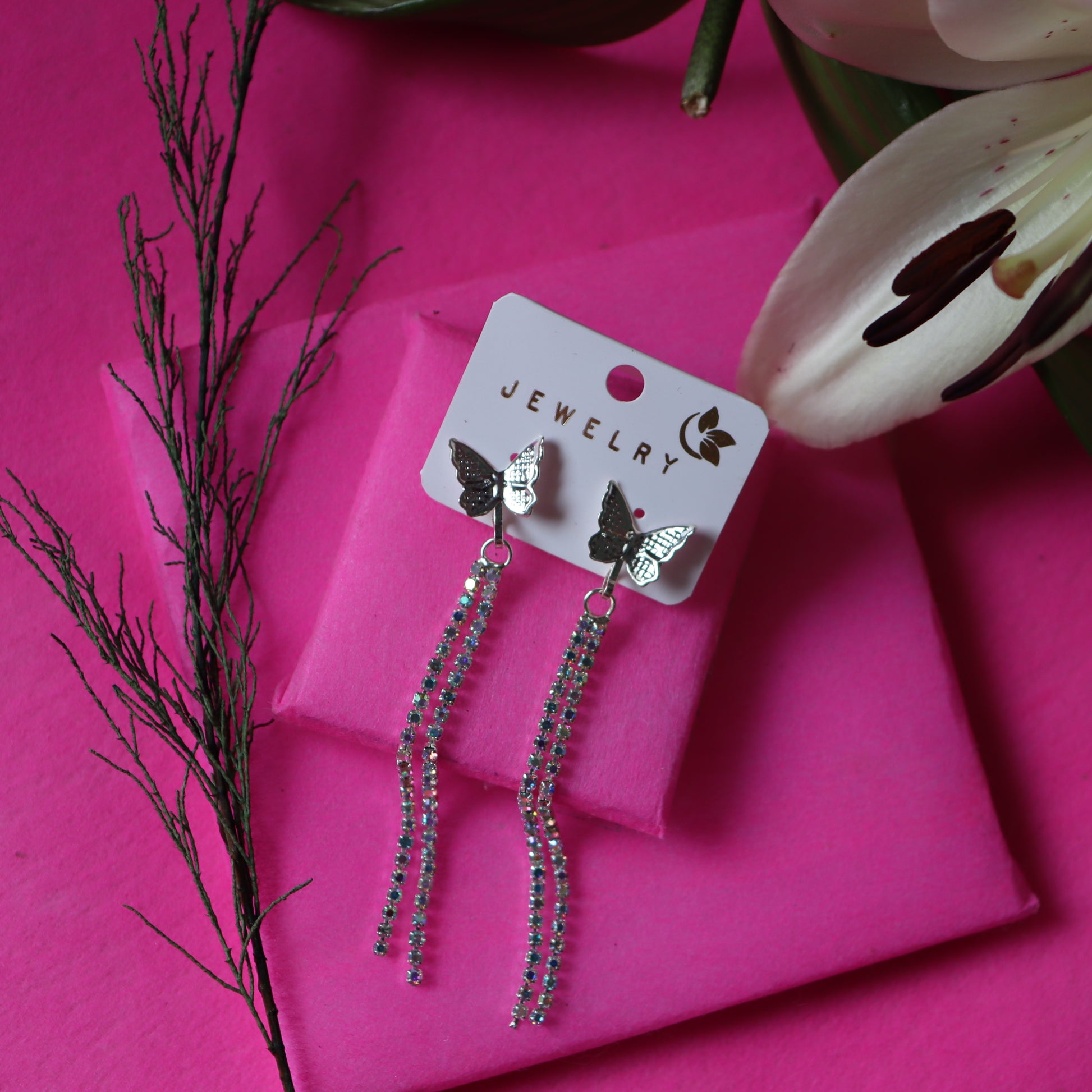 Drop earrings