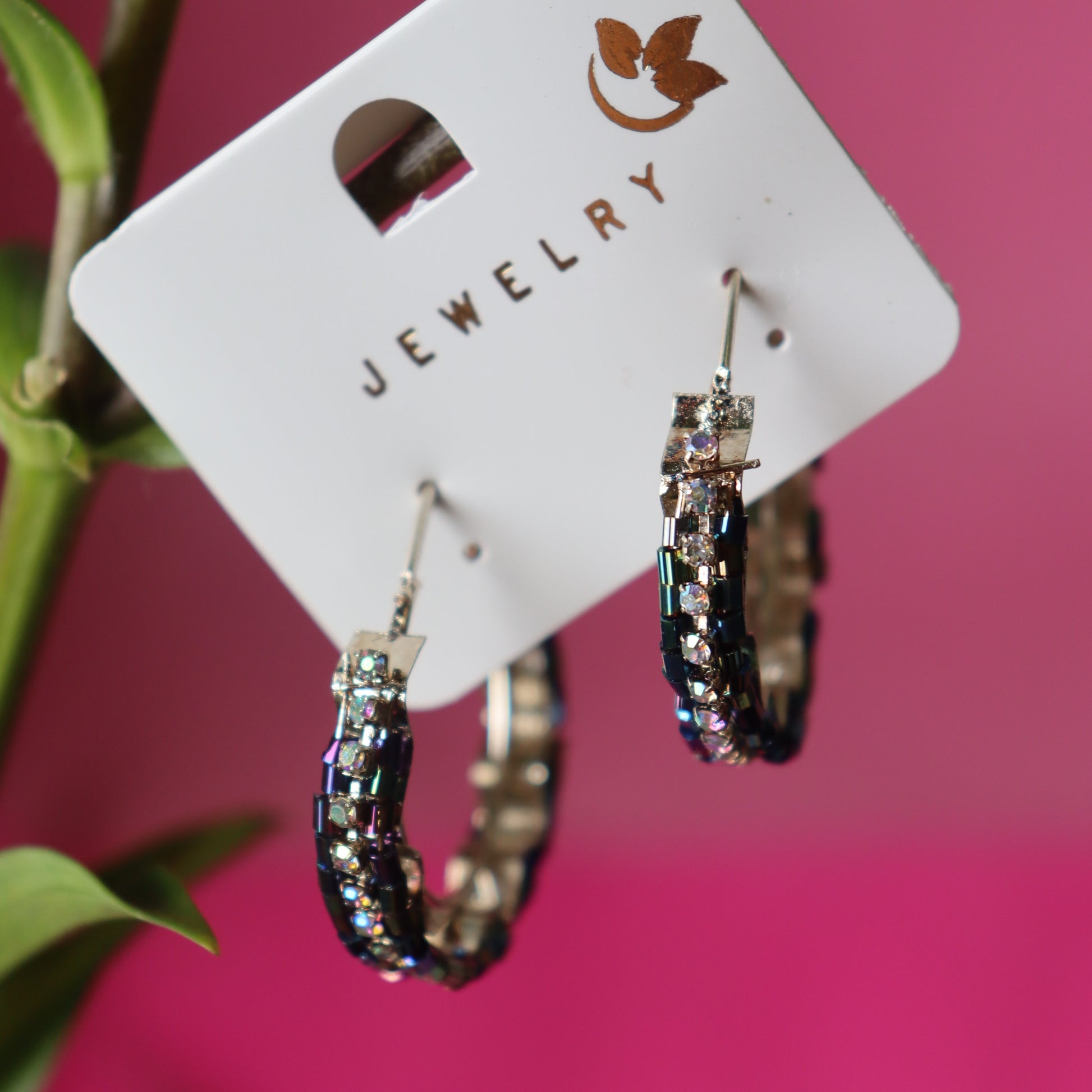 hoop earrings
