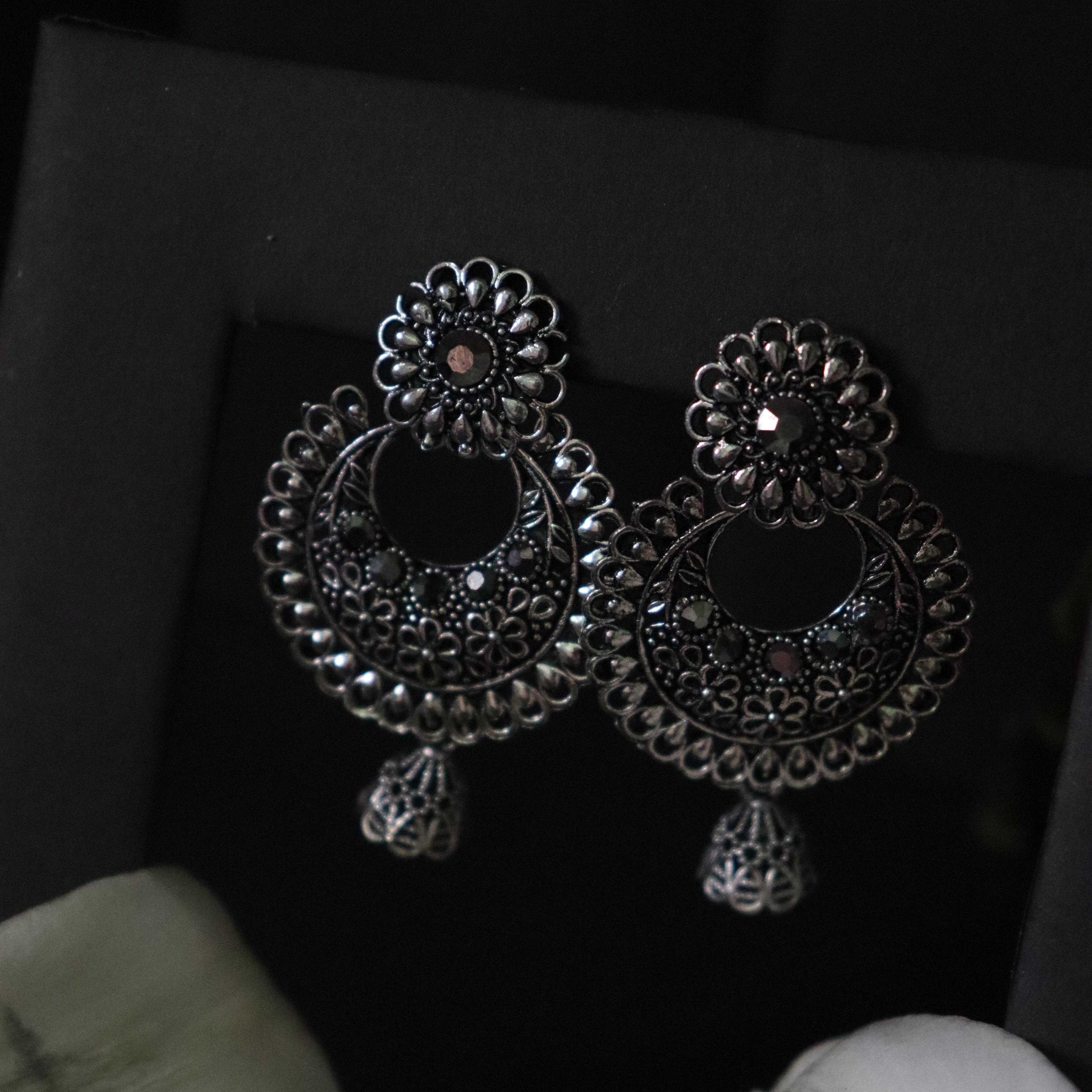 Kalika Chandbaali Earrings - Areumi