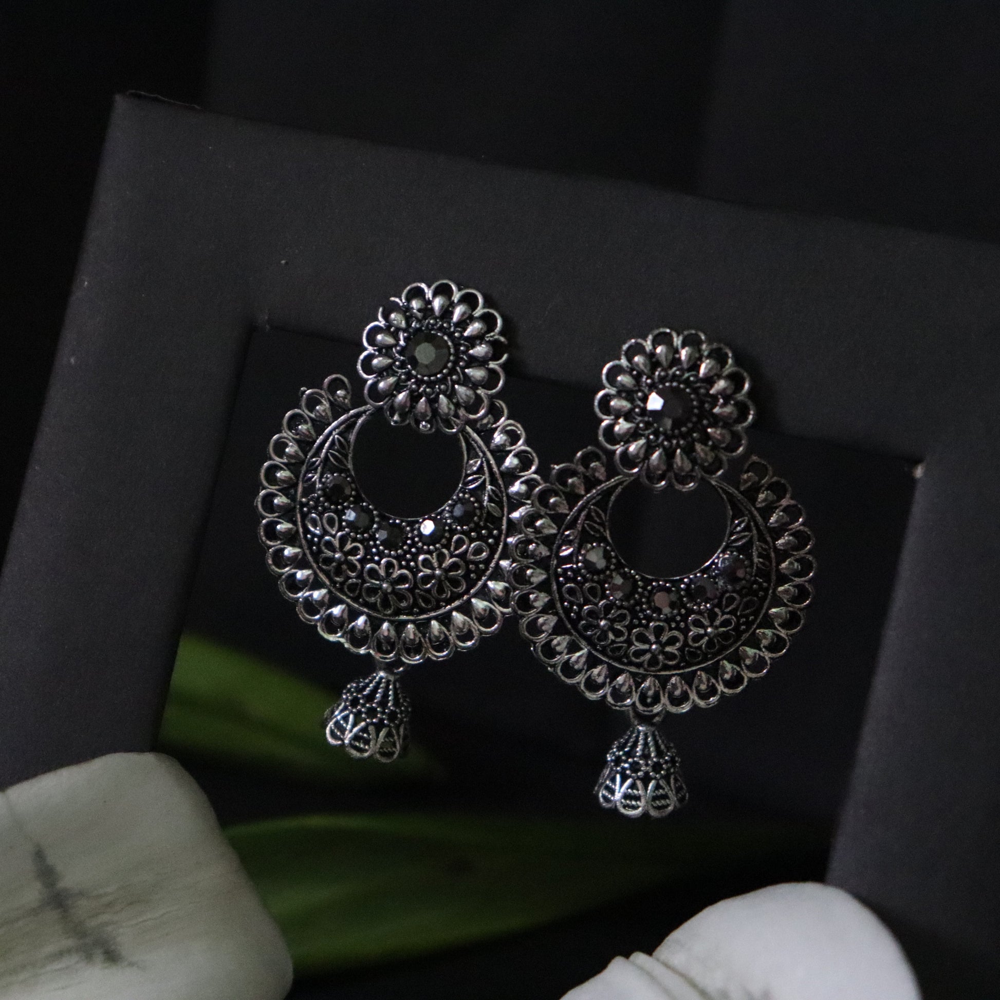 Kalika Chandbaali Earrings - Areumi