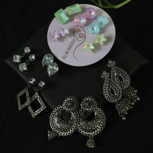 All-in-One Earring Set | 6 Unique Styles for Every Occasion