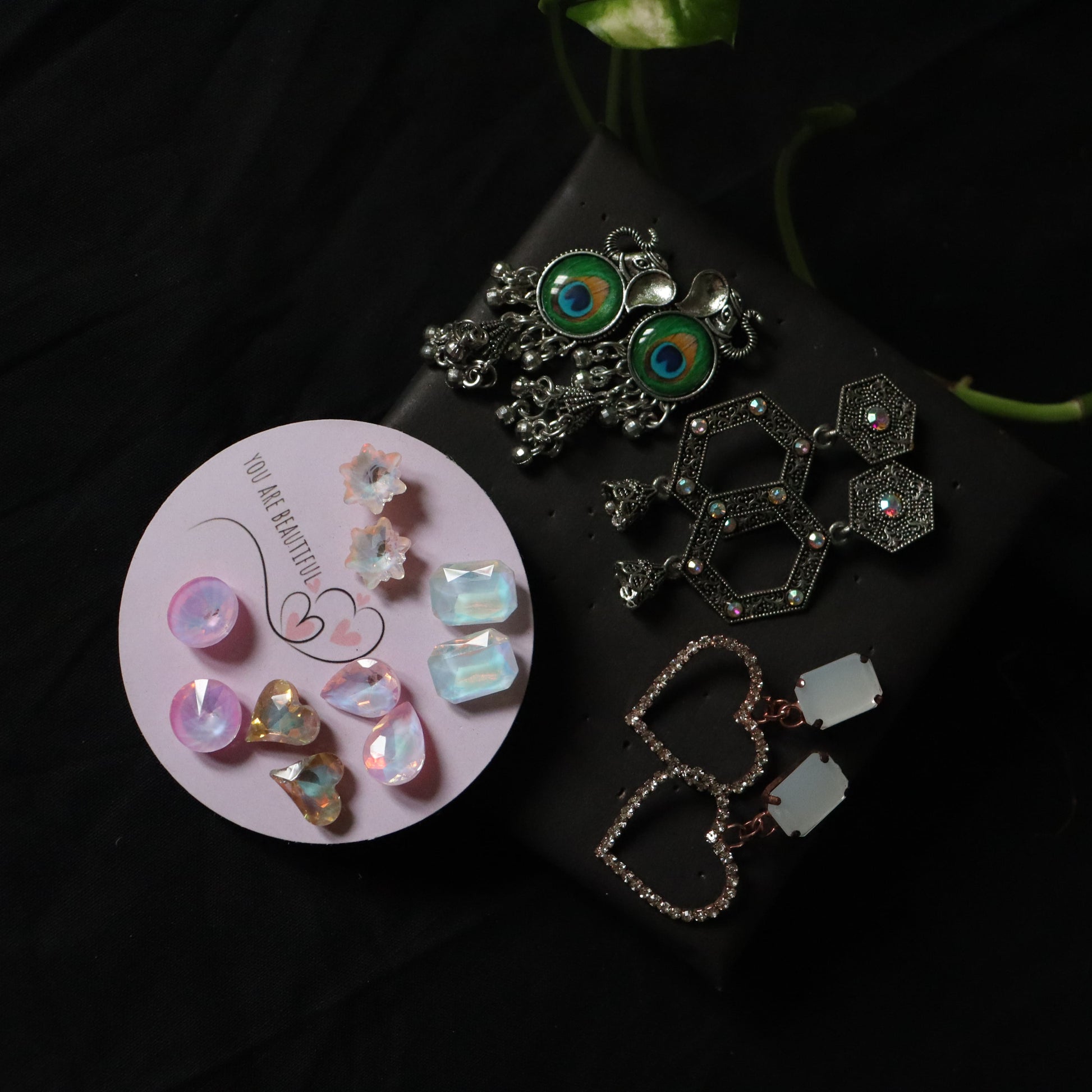 "Premium Multi-Style Earring Combo – 4 Looks in 1 for ₹149"